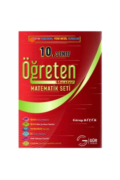 10. Sınıf Öğreten Master Matematik Seti ürün görseli