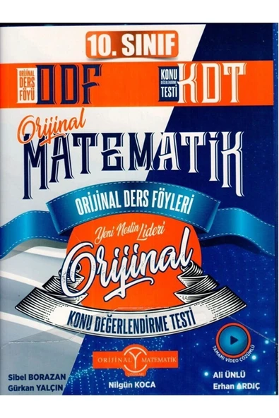 10. Sınıf Matematik ODF KDT Seti Fenomen Önerili Ayraç Hediyeli ürün görseli