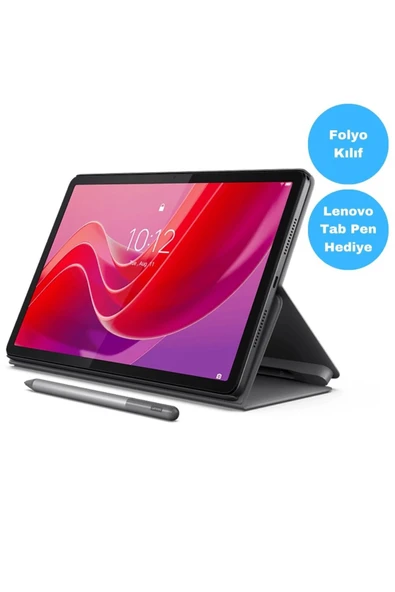 LENOVO Tab K11 TB330FU 11'' 4GB + 128GB WUXGA Wi-Fi Tablet ZADC0072TR Kılıf Ve Lenovo Tab Pen Hediye ürün görseli