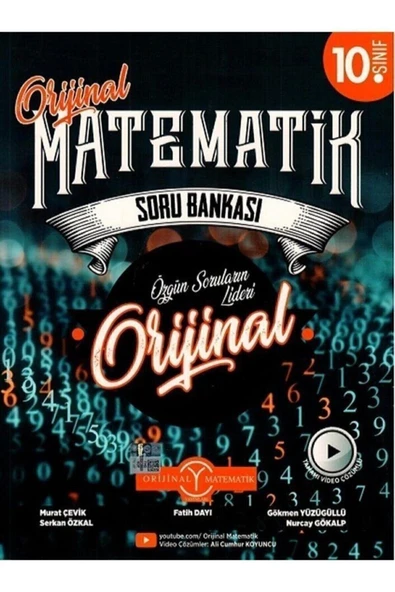 Orijinal 10. Sınıf Orijinal Matematik Soru Bankası Süper Fiyat Ayraç Hediyeli ürün görseli