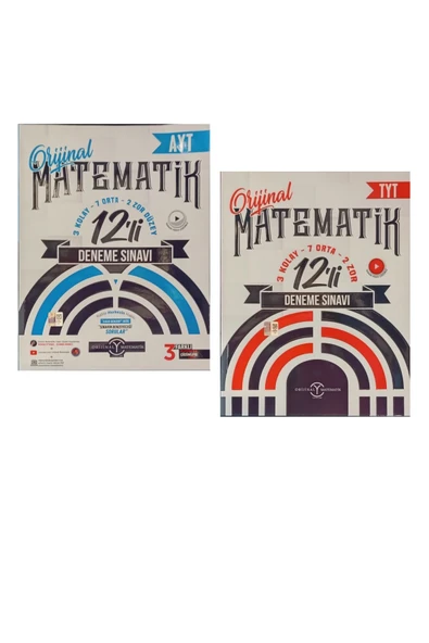 Orijinal Yayınları Orijinal TYT Matematik Deneme ve Ayt Matematik Deneme 2'li Set ürün görseli