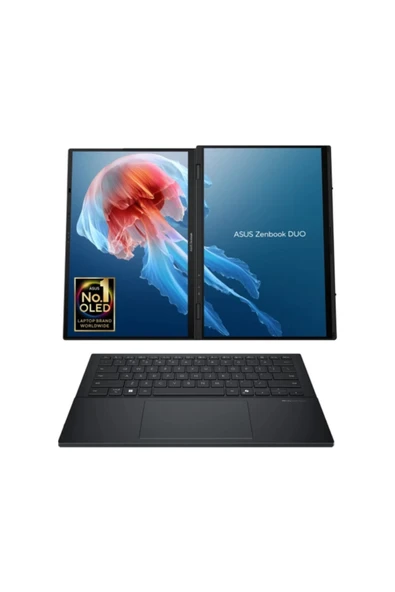 ASUS Zenbook Duo UX8406CA-PZ133W Intel Core Ultra 9 285H 32GB 2tb SSD Windows 11 Home 14" OLED - Resim 4