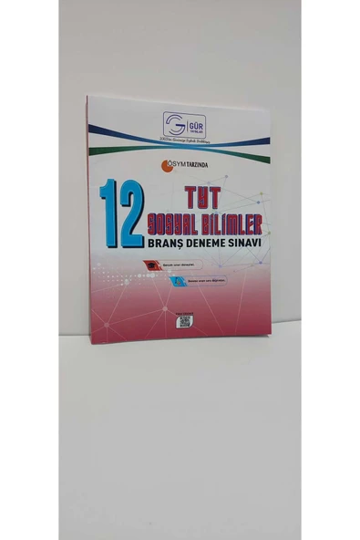 GÜR YAYINLARI TYT SOSYAL BİLİMLER DENEME 2025 ürün görseli