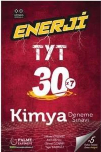 Palme Tyt Kimya Enerji 30 Deneme Sınavı ürün görseli