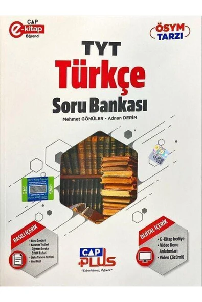 Çap Plus Tyt Türkçe Plus Soru Bankası - Çap Tyt Türkçe ürün görseli