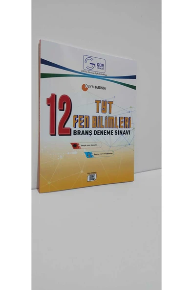 GÜR YAYINLARI TYT FEN BİLİMLERİ DENEME 2025 ürün görseli