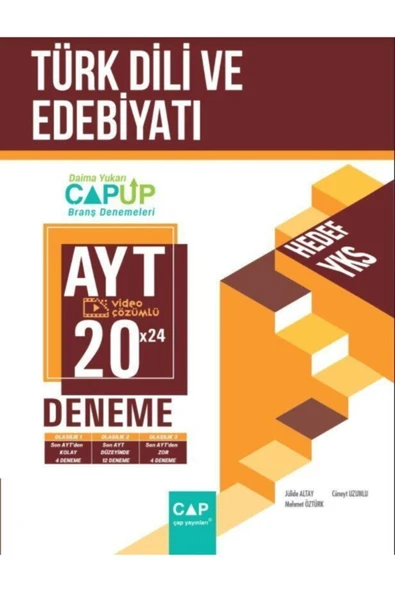 Ayt Edebiyat Up 30 X 24 Deneme Çap Yayınları ürün görseli