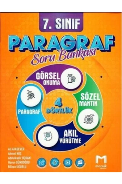Inları 7. Sınıf Paragraf Soru Bankası Güncel ürün görseli