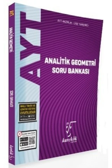 Karekök Yayınları Yks Ayt Analitik Geometri Soru Bankası ürün görseli