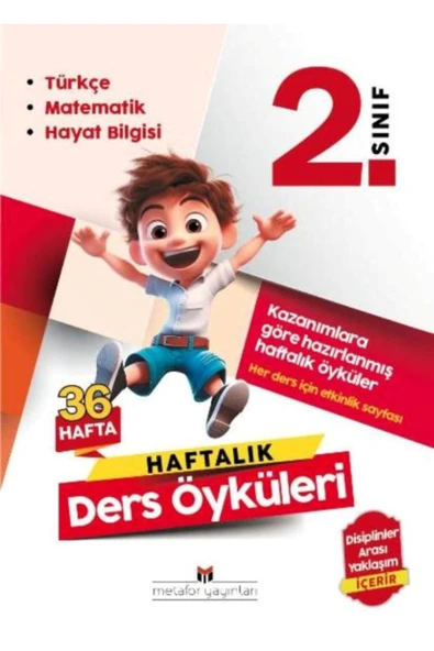 2. Sınıf Haftalık Ders Öyküleri 36 Föy (HDÖ) / Kolektif / Metafor Yayınları / 9786258181241 - 1