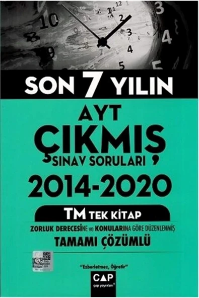 ÇAP AYT 7 YIL ÇIKMIŞ SORULAR TM. ürün görseli
