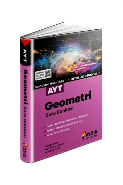 Ayt Geometri Soru Bankası Aydın Lise (kitapsenin'e Özel Güncel Baskıdır) - Resim 4
