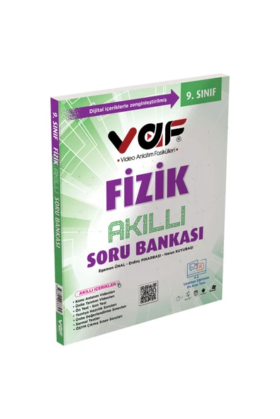 ÇAP VAF 9 FİZİK AKILLI SORU BANKASI ürün görseli