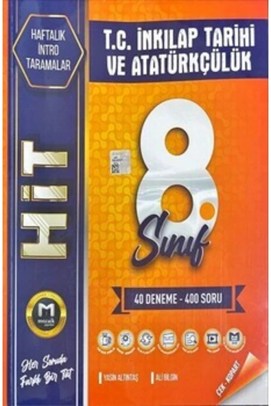 Inları 8. Sınıf T. C. Inkılap Tarihi Ve Atatürkçülük Intro Hıt 40 Deneme 2023 ürün görseli