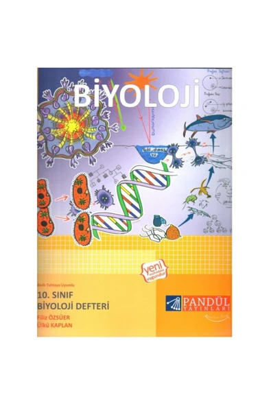 Pandül 10.sınıf Biyoloji Defteri 2018-2019 ürün görseli