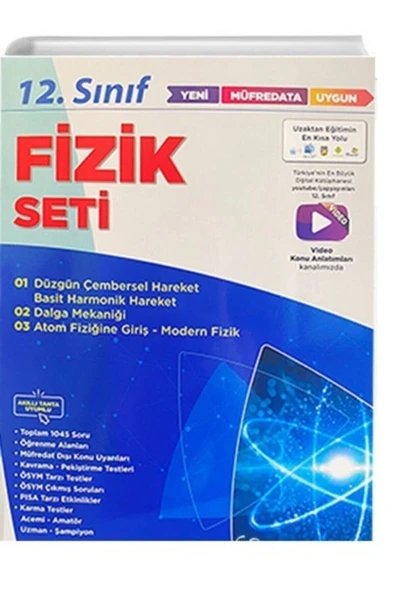 Yayınları 12. Sınıf Fizik Anadolu Set ürün görseli