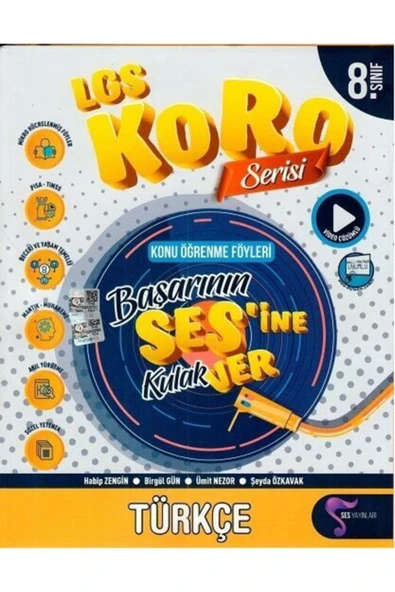 Yayınları 8. Sınıf Lgs Türkçe Koro Serisi Föyleri (2025-2026 MÜFREDATINA UYGUN) - 1