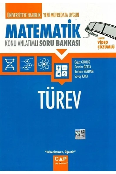 Üniversiteye Hazırlık Matematik Türev Çap Yayınları - 1