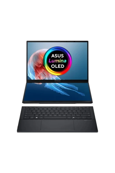 ASUS Zenbook Duo UX8406CA-PZ133W Intel Core Ultra 9 285H 32GB 2tb SSD Windows 11 Home 14" OLED - Resim 3