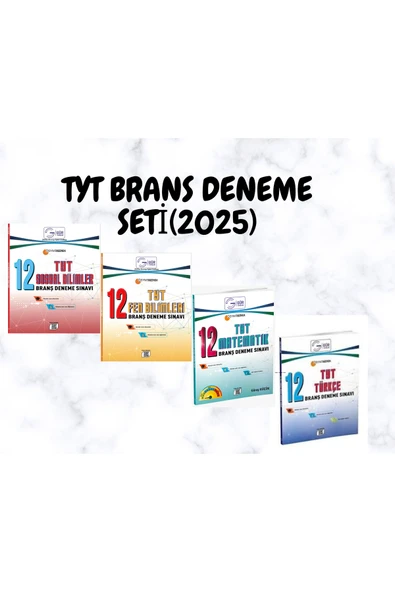 12Lİ TYT BRANŞ DENEME SETİ (2025) ürün görseli