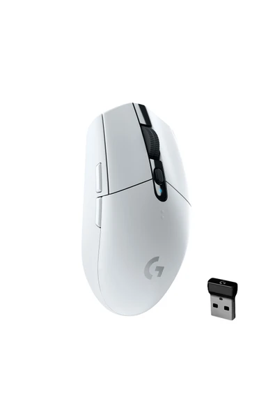 logitech G G305 Lightspeed 12.000 Dpı Kablosuz Beyaz Oyuncu Mouse - 910-005292 ürün görseli