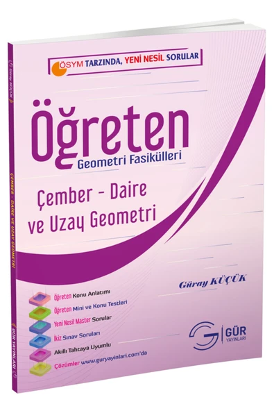 Öğreten Geometri Fasikülleri 11. Sınıf Master Geometri Çember – Daire Ve Uzay Geometri ürün görseli
