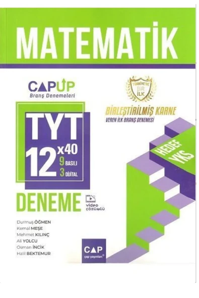 Çap Yayınları Tyt Matematik 9 X 3 Up Deneme 1246743212 ürün görseli