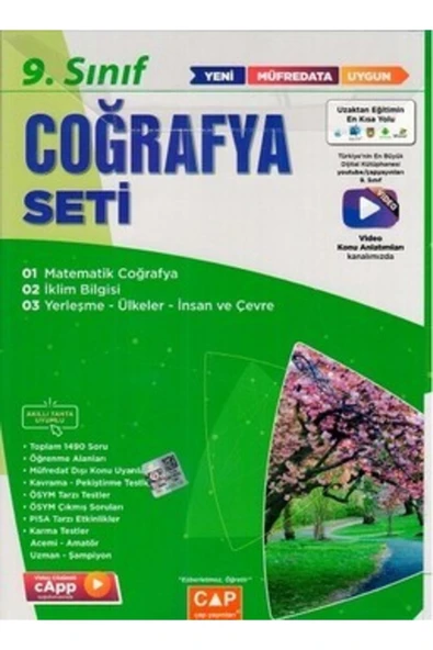 9. Sınıf Coğrafya Anadolu Seti - 2023 ürün görseli