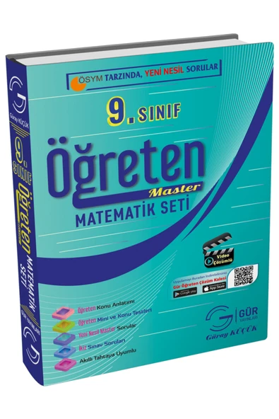 Öğreten Matematik Fasikülleri 9. Sınıf Master Matematik Seti ürün görseli
