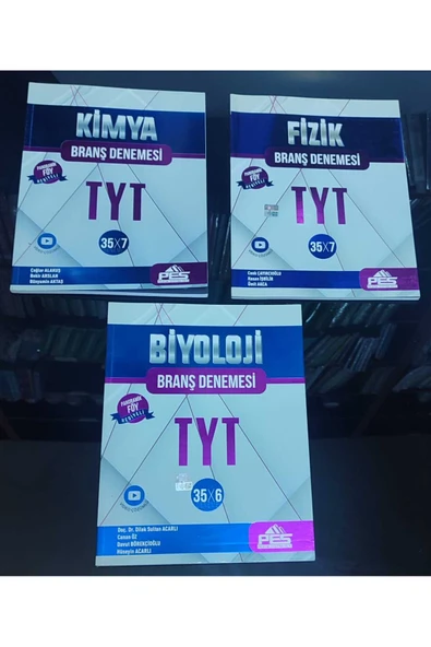 PES TYT FEN BİLİMLERİ DENEME SETİ. ürün görseli