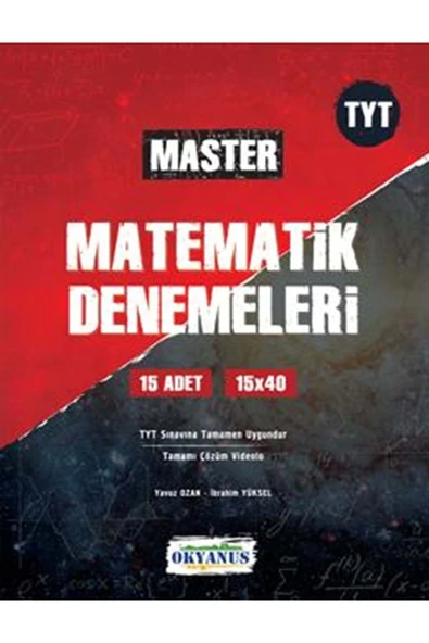 Okyanus Tyt 15 Matematik Deneme ürün görseli