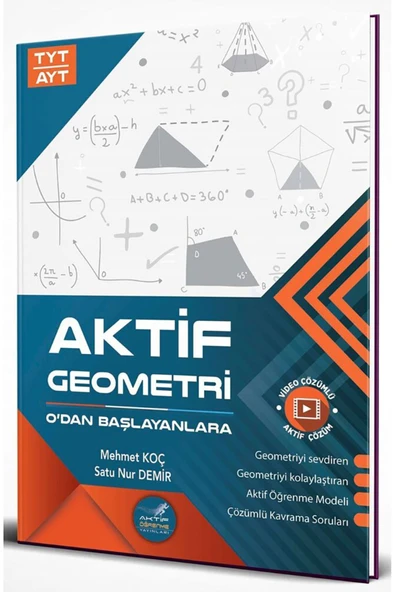 Aktif Öğrenme TYT AYT Geometri 0 dan Başlayanlara Fenomen Önerili Ayraç Hediyeli ürün görseli