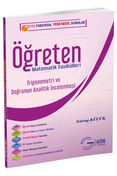 Öğreten Matematik - 11. Sınıf Master Matematik Trigonometri Ve Doğrunun Analitik Incelenmesi ürün görseli