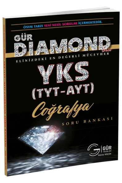 Diamond Yks Tyt Ayt Coğrafya Soru Bankası ürün görseli