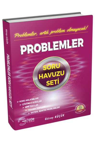 Güray Küçük Öğreten Problemler Soru Havuzu Seti ürün görseli
