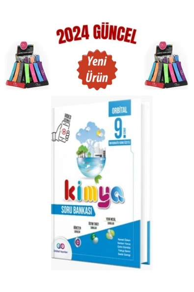 Güncel 9. Sınıf Kimya Orbital Soru Bankası+Cambridge Kalemlik ürün görseli