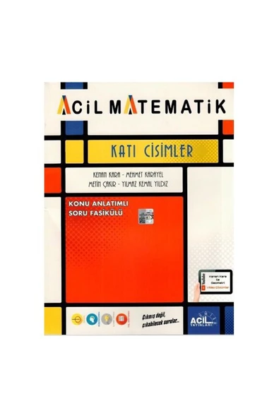 2025 Acil Katı Cisimler Konu Anlatımlı Soru Fasikülü Parlayan Proje Ayraç Hediye ürün görseli