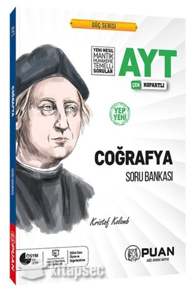Puan Yayınları Ayt Coğrafya Güç Serisi Soru Bankası ürün görseli