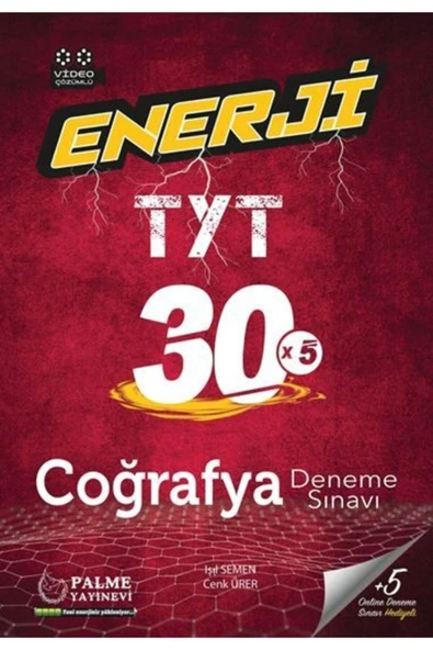 Enerji Tyt 30 Coğrafya Deneme Sınavı ürün görseli