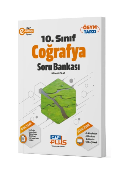 Çap 10. Sınıf Anadolu Coğrafya Soru Bankası ürün görseli