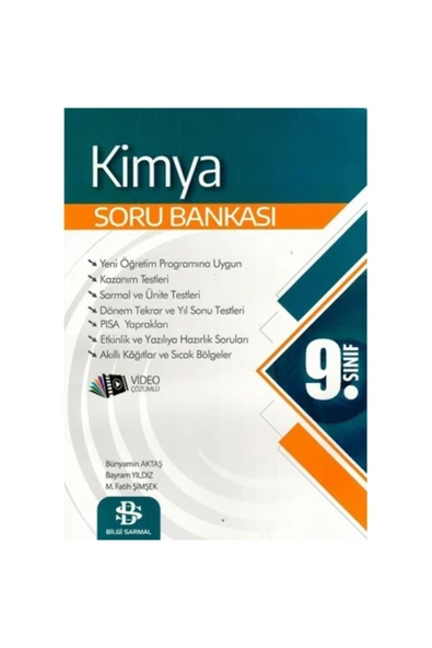 Bilgi Sarmal 9.sınıf Kimya Soru Bankası - Bilgi Sarmal 9 Kimya - 1