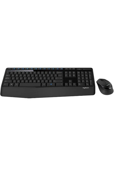 logitech 920-006514 Wireless Combo MK345 Q TR Siyah Kablosuz Klavye Mouse Set - 1