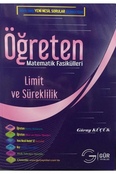 Öğreten Matematik Fasikülleri Limit Ve Süreklilik. ürün görseli