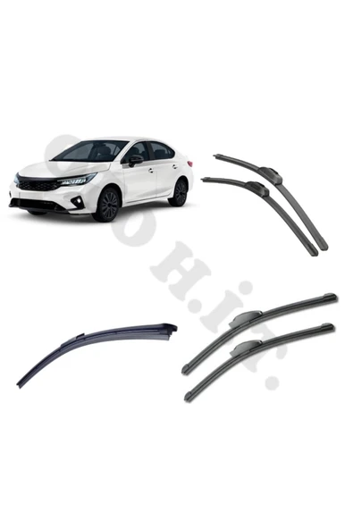 OTO H.İ.T. HONDA CITY SİLECEK TAKIMI 2021-2024 ÖN CAM SİLECEĞİ ürün görseli