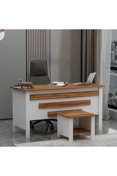 Betroya Orion Sehpalı Ofis Makam Çalışma Masası ürün görseli
