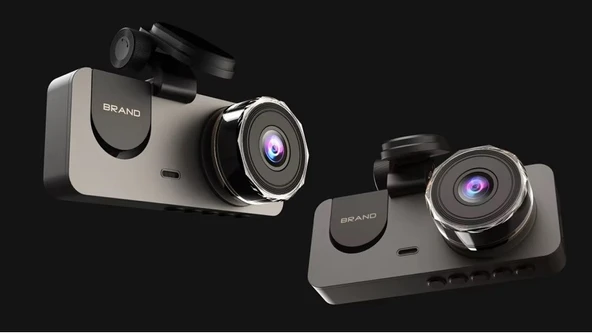 Leerfei 3 Kameralı Araç İçi Kamera Sd Kart Destekli Kamera Y15 - (Hafıza Kartı Dahil Değildir) - 3