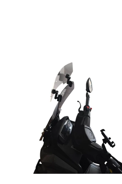 MASTERPOL Deflektör Model 1 Rüzgar Saptırıcı Siperlik Şeffaf Motor Camı Cam Uzatma - Resim 4