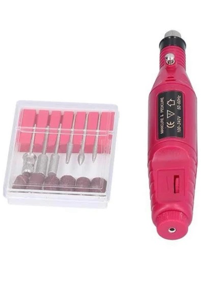 Protez Tırnak Ayak Nasır Ve Tırnak Mantar Makinesi Elektrikli 12v Tırnak Törpü Seti - Resim 5