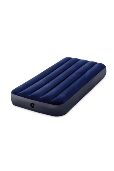 Intex Tek Kişilik Şişme Yatak Lacivert - Resim 3
