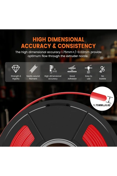 MASTERPOL Hyper PLA Filament KAHVERENGİ 1 KG 1.75 MM 3D YAZICILAR İÇİN ( FLEMENT FILEMENT FLAMENT ) - 3